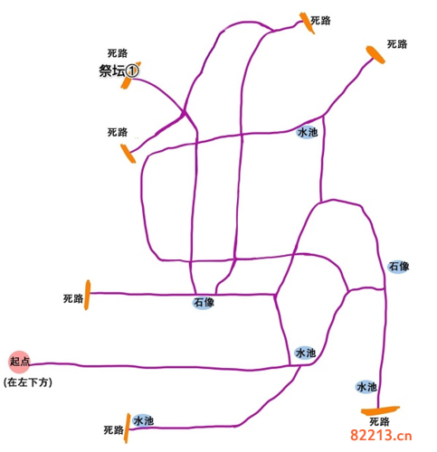 奥比岛手游迷雾森林地图路线攻略3