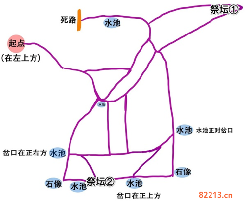 奥比岛手游迷雾森林地图路线攻略2