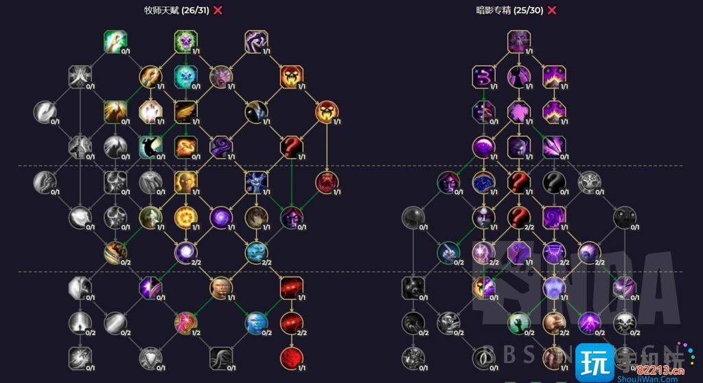 魔兽世界10.0全职业练级天赋