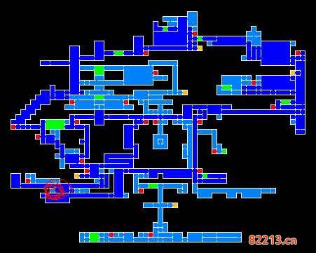 恶魔城月下夜想曲地图-恶魔城月下夜想曲地图详细标注
