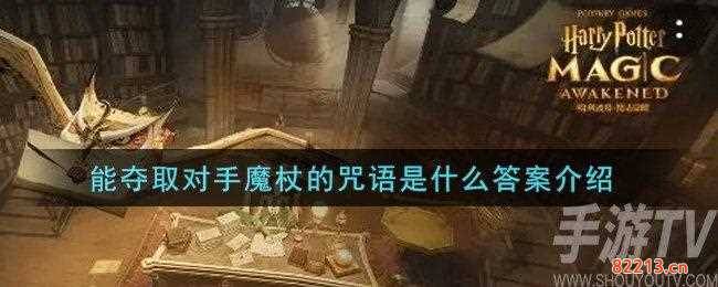 能夺取对方魔杖的咒语叫什么-能夺取对方魔杖的咒语是啥