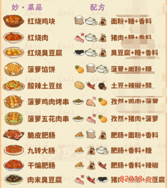 桃源深处有人家食来运转菜谱是什么3